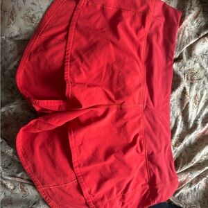 Women's Red Shorts